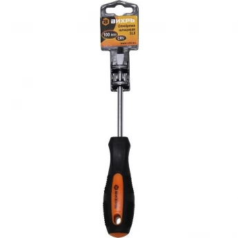 Отвёртка шлицевая ВИХРЬ SL6 100 мм Отвёртка шлицевая ВИХРЬ SL6 100 мм